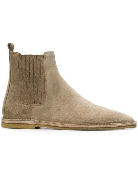 ysl nino chelsea|Saint Laurent Nino Chelsea Boots in Natural for Men .